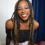 Corinna Brown Instagram - thank you so much @googleuk for having my me at the @brits 2024!! absolutely danced the night a way and got the best vids #shotonagooglepixel #ad 🪩💃🏾 💄: @joyadenuga 📸: @owenjamesvincent 🤳🏾: @googlepixel