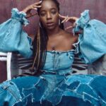 Corinna Brown Instagram - when in doubt, double denim 💙🦋💙🦋💙🦋 • • 📸: @kimhardyphotography 👗: @ewm_stylist