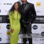 Corinna Brown Instagram - had the best time presenting the @moboawards best female award in association with @sheamoistureuk congratulations to all the winners & nominees 💚✨ catch the show highlights this Friday on bbc 1😘 styled by: @ewm_stylist face beat by: @flyyzilla