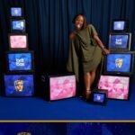 Corinna Brown Instagram - thank you @bafta x @lancomeofficial for having me💋 congrats to all the winners and nominees 🤩✨ 🧖🏾‍♀️: @michaellabolder 💄 :@joyadenuga x @lancomeofficial 🧑🏾‍🦰: @rendaattia 👗 : @tallermarmo 💼 : @longchamp 📸: @byholliem