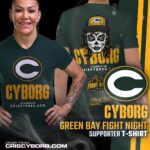 Cristiane Justino Instagram – 🚨 New @criscyborg fan uniform shirt ahead of my return to Boxing as the main event of Green Bay Fight Night 
🇧🇷🇧🇷🇧🇷🇧🇷🇧🇷🇧🇷🇧🇷
🚨 Nova camisa do uniforme de torcedor @criscyborg antes do meu retorno ao boxe como luta principal do Green Bay Fight Night