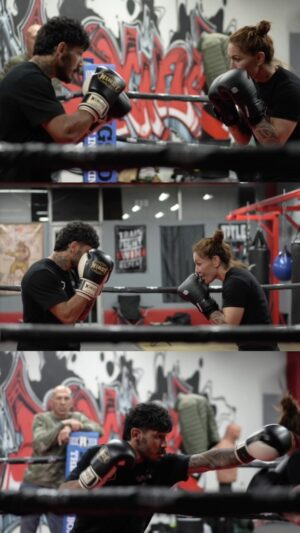Cristiane Justino Instagram - Excited to see all of @lerryanmma hard work payoff with a great performance as he returns to the @lfafighting cage next Friday. Go BTS as he finishes training camp on this weeks @onlyfans Vblog exclusively with @watchoftv 
🇧🇷🇧🇷🇧🇷🇧🇷🇧🇷🇧🇷🇧🇷
Estou animado para ver todo o trabalho duro de @lerryanmma recompensado com um ótimo desempenho quando ele retornar à jaula do LFA na próxima sexta-feira. Vá para o BTS enquanto ele termina o campo de treinamento no OF Vblog desta semana exclusivamente com OFTV