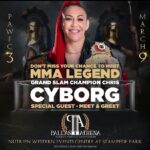 Cristiane Justino Instagram - Calgary Canada 🇨🇦 I can’t wait to meet everyone @pawfcmma looking forward to taking pictures and signing autographs ❤️ 🇧🇷🇧🇷🇧🇷🇧🇷🇧🇷🇧🇷🇧🇷 Calgary Canadá 🇨🇦 Mal posso esperar para conhecer todo mundo @pawfcmma ansioso para tirar fotos e dar autógrafos ❤️