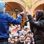 Cristina D’Avena Instagram – Mamma mia quanti eravate ieri ad Ascoli! @gemboy_official 🫶 Che bello vedervi cantare a squarciagola le nostre sigle del cuore! 😍 GRAZIEEEEE! Vi aspetto domani a Udine! ❤️