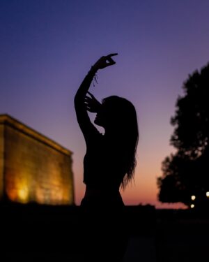 Cristinini Instagram - Templo de Debod 🏯

#cristinini #iamcristinini #atardecer