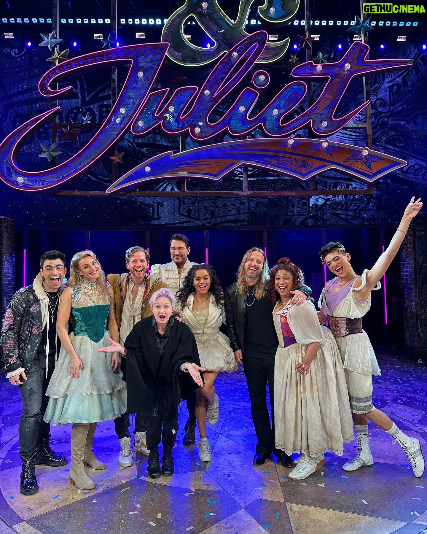 Cyndi Lauper Instagram - Love seeing so many of my Kinky Boots fam on Broadway this week! Congrats to @starkweather and the cast of @andjulietway, @annaleighashford, and @jharrisonghee. Broadway is back and everyone should go see a show! ✨🎭✨