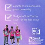 Cyndi Lauper Instagram - 🔁 @ppswohio Thanks to our friends @ppaohio for explaining Issue 1 🌠 Swipe through for the details on Issue 1, which would stop Ohio's extreme abortion ban and put Ohioans back in charge of their personal health care and reproductive decisions. Cast your vote by November 7th 🗳️ Early voting times and locations can be found at VoteOhio.gov #voteyesonissue1 #ohio