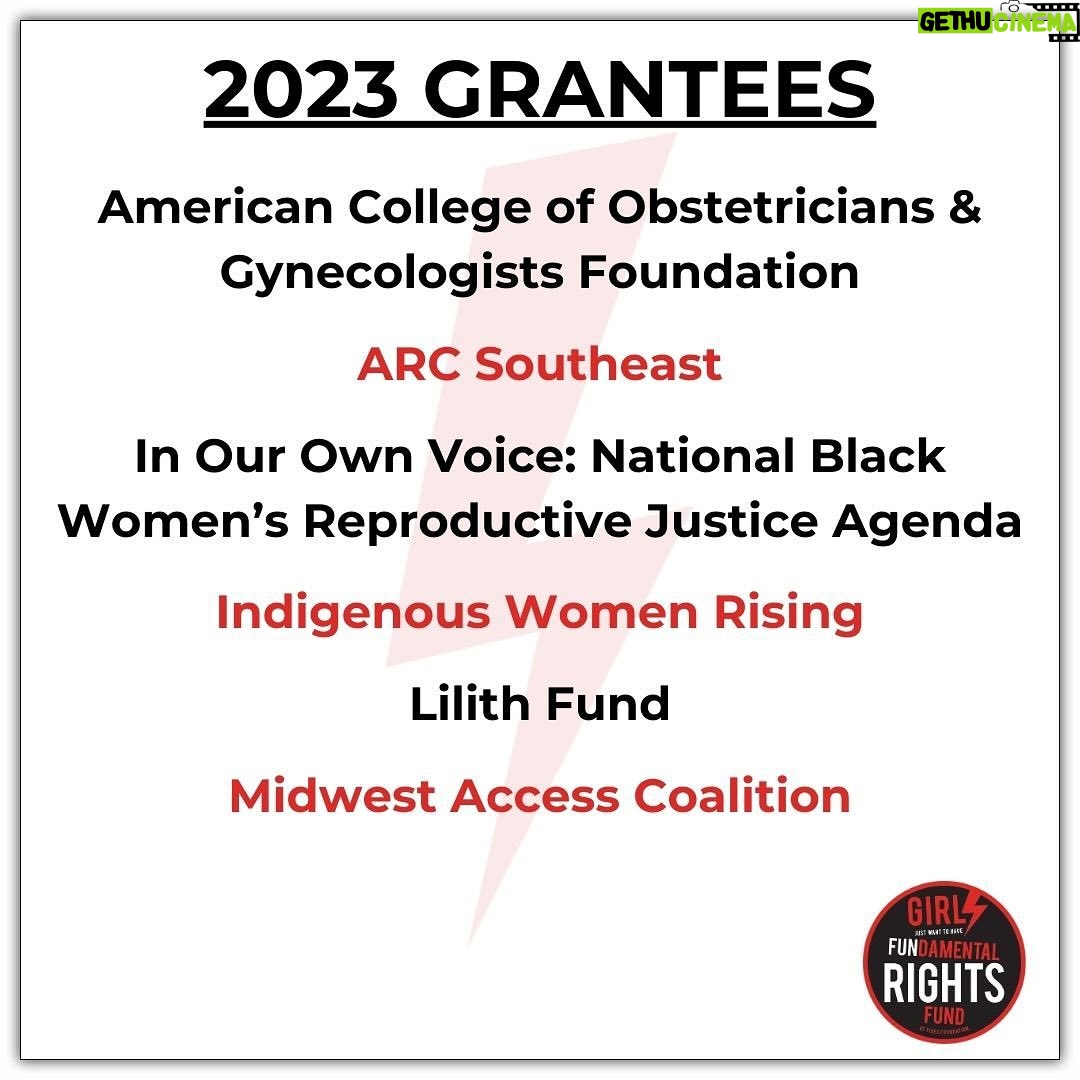 Cyndi Lauper Instagram - This International Women’s Day we honor the 2023 grantees of the Girls Just Want to Have Fundamental Rights Fund at the Tides Foundation. (@tidescommunity) Please join me in celebrating these organizations and their dedication to advancing women’s civil rights and reproductive justice. To learn about the grantees and their transformative work visit the link in the bio. @ARC-Southeast @indigenouswomenrising @lilithfund @midwest_access_coalition @msichoices @nwaafund @teafund @acog_org @blackwomensrj @latinainstitute @translawcenter @whenweallvote