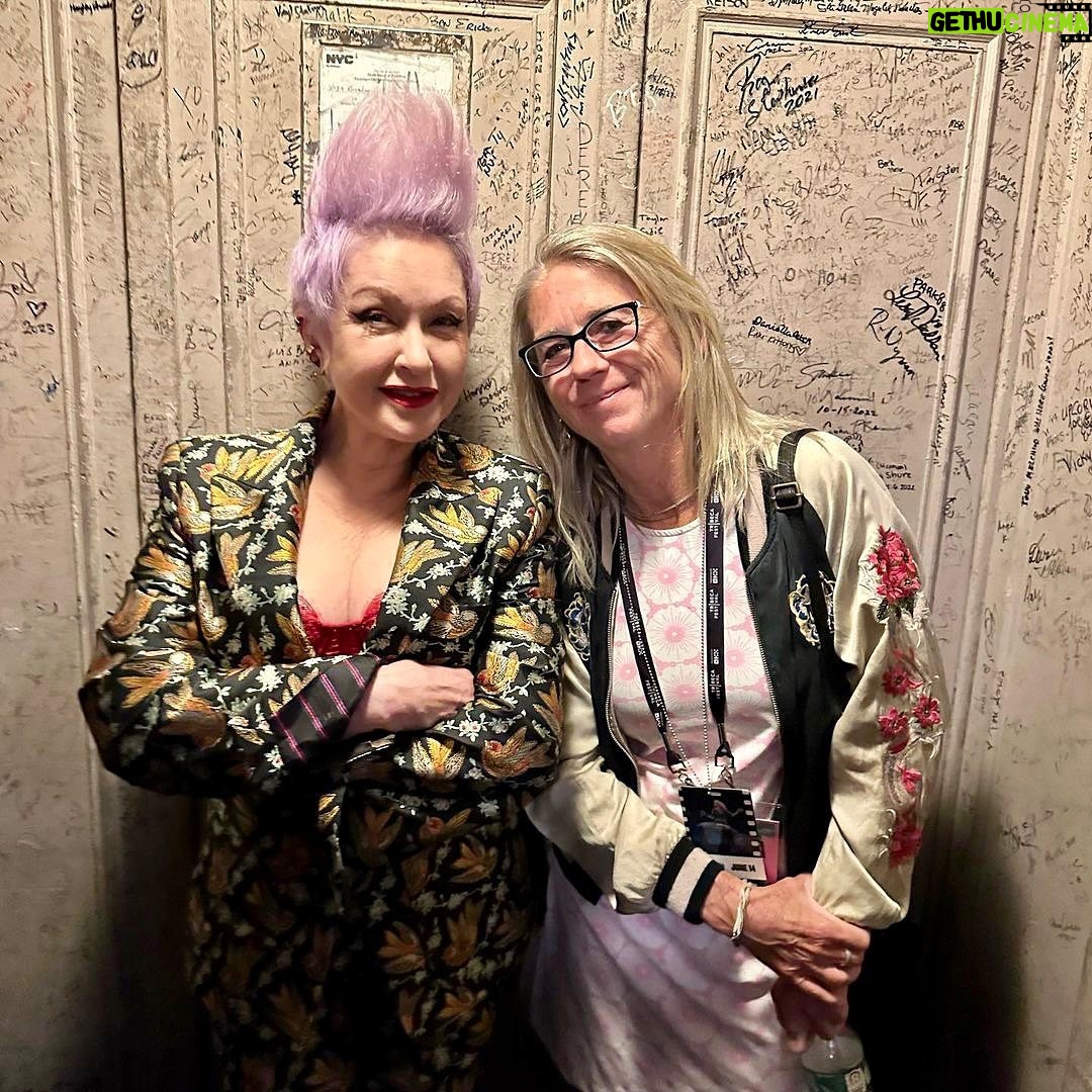 Cyndi Lauper Instagram - Thank you again to everyone who came out to support #LetTheCanarySing at @tribeca. It was a night to remember for sure. Thank you @clivejdavis @gloriagaynor @jewdygold @wyclefjean for helping to make it a star-studded affair. Commissioner del Castillo from the #NYCMayor’s office! Lisa, Gregory, my whole band and crew, and everyone who works so hard behind the scenes. #AlisonEllwood, @sonymusic, @concordofficial, and @fine_point_films. Lennie!! And an extra special thank you to my wonderful family - my husband David, our son Dex, my sister Elen, and brother Butch - for all your love and support. 💕 Photo 2: @bruglikas @broadwaybruce_ @gettyentertainment Photos 3, 5, 7: @photagonist Photo 9: @johnnacionimaging @shutterstock