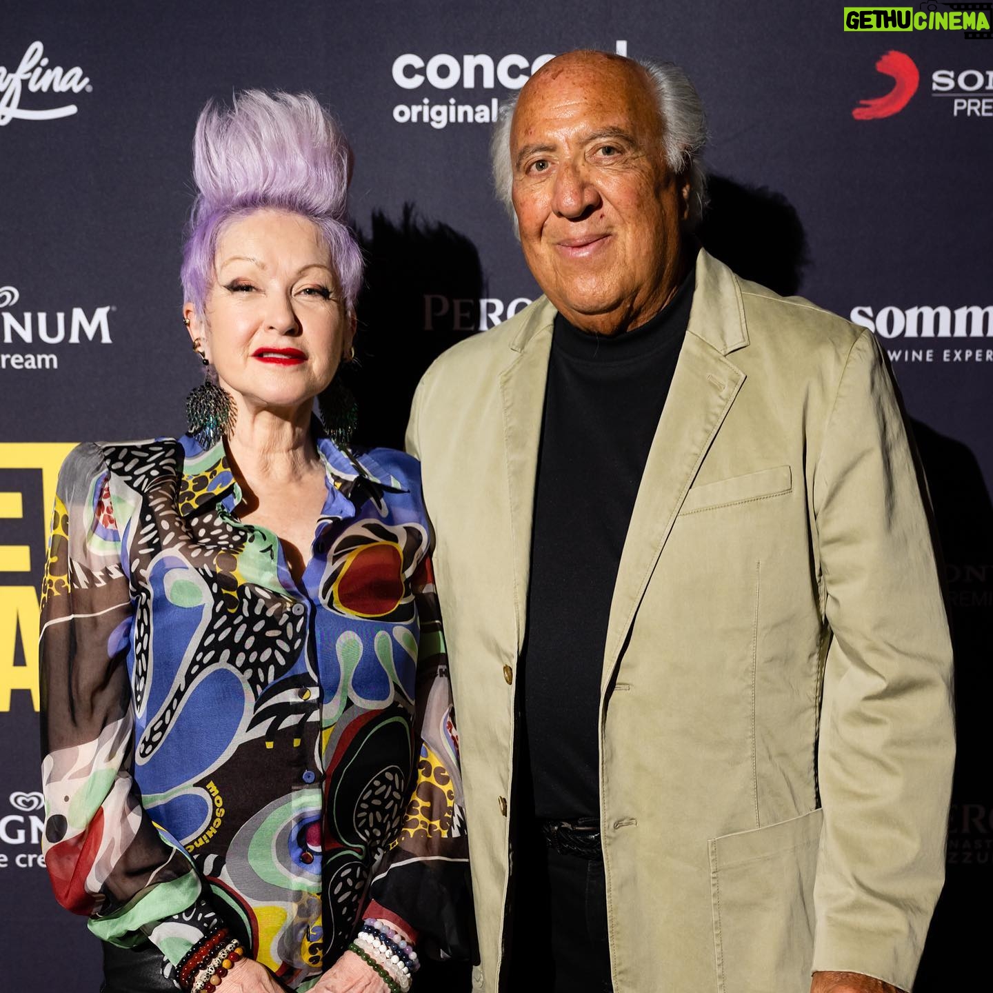 Cyndi Lauper Instagram - Thank you again to everyone who came out to support #LetTheCanarySing at @tribeca. It was a night to remember for sure. Thank you @clivejdavis @gloriagaynor @jewdygold @wyclefjean for helping to make it a star-studded affair. Commissioner del Castillo from the #NYCMayor’s office! Lisa, Gregory, my whole band and crew, and everyone who works so hard behind the scenes. #AlisonEllwood, @sonymusic, @concordofficial, and @fine_point_films. Lennie!! And an extra special thank you to my wonderful family - my husband David, our son Dex, my sister Elen, and brother Butch - for all your love and support. 💕 Photo 2: @bruglikas @broadwaybruce_ @gettyentertainment Photos 3, 5, 7: @photagonist Photo 9: @johnnacionimaging @shutterstock