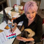 Cyndi Lauper Instagram - I voted early today! Check the link in my story to learn about the possibility of voting early in your state. Your vote is your voice. And your voice matters. ✊🗳️✌️