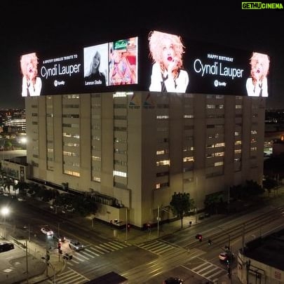 Cyndi Lauper Instagram - How cool is this?? Thank you @spotify 🥳🎁🎂
