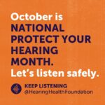 Cyndi Lauper Instagram - October is National Protect Your Hearing Month, and I want to help spread the message of heathy hearing because our hearing is precious. We shouldn’t take it for granted because once it’s gone it’s gone, and I for one want to be able to keep listening to the sounds I love. @hearinghealthfoundation #ProtectYourHearing #LoveYourEars #KeepListening