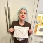 Cyndi Lauper Instagram – TRANS RIGHTS ARE HUMAN RIGHTS 💗

#TransDayOfVisibility 

#SocialWorkers4TransJustice