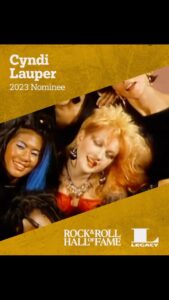 Cyndi Lauper Instagram - Just 2 more weeks to get your vote in! Thank you @legacyrecordings for this wonderful video 👩🏼‍🎤🎶 And thank you to everyone who has voted every day for me! Your love and support throughout my career has meant so much to me! 🙏💕