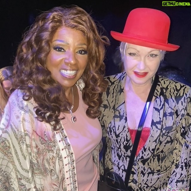 Cyndi Lauper Instagram - What a great night! First, @wildthemusical with @janefonda and @tranterjustin and then #iwillsurvive with @gloriagaynor! ✨🤩✨ Good friends, extraordinary talent, and great work. Jane and Justin photos by @bruglikas @broadwaybruce_