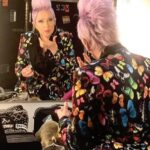 Cyndi Lauper Instagram - A few of my favorite @aliceandolivia tour looks from down under! Hair: @connieconchita11 MakeUp: @nafra25 Styling:@xnikkixnyc
