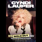 Cyndi Lauper Instagram - We are sold out at @royalalberthall! Can’t wait to see you there 👩🏼‍🎤🎶🇬🇧