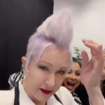 Cyndi Lauper Instagram – Greetings from #NewZealand! Having a great time on tour with @sirrodstewart. Can’t believe we’re almost done! 👩🏼‍🎤🎶 Say hi to @nafra25 and @connieconchita11 👋