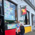 Cyndi Lauper Instagram – Such a great time in #Dunedin #NewZealand. Thank you to Josh at @woof_dunedin for your hospitality and helping us to create lasting memories. 🍻