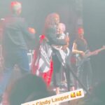 Cyndi Lauper Instagram – About last night! Was so wonderful to reunite with my @kinkybootsbway family at the @theebillyporter concert. This guy is pure rock n’ roll! Wow! 🤩💥