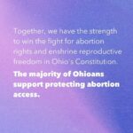 Cyndi Lauper Instagram - 🔁 @ppswohio Thanks to our friends @ppaohio for explaining Issue 1 🌠 Swipe through for the details on Issue 1, which would stop Ohio's extreme abortion ban and put Ohioans back in charge of their personal health care and reproductive decisions. Cast your vote by November 7th 🗳️ Early voting times and locations can be found at VoteOhio.gov #voteyesonissue1 #ohio