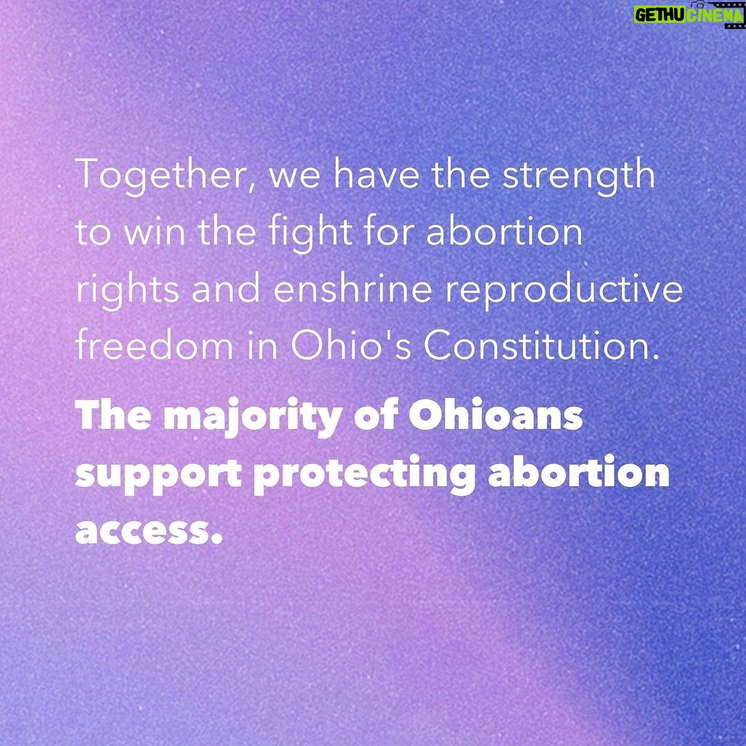 Cyndi Lauper Instagram - π @ppswohio Thanks to our friends @ppaohio for explaining Issue 1 π Swipe through for the details on Issue 1, which would stop Ohio's extreme abortion ban and put Ohioans back in charge of their personal health care and reproductive decisions. Cast your vote by November 7th π³οΈ Early voting times and locations can be found at VoteOhio.gov #voteyesonissue1 #ohio