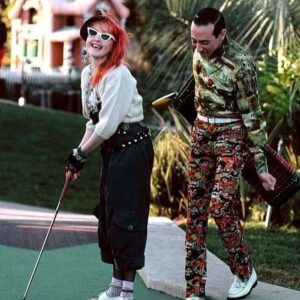 Cyndi Lauper Instagram - Paul and I had a special relationship, especially in the 80s. He was a nut and I just love that about him. We had the same some sort of sensibility. I know he went through some ups and downs, but he was a really good guy and I am sorry to hear of his passing and that he had gotten so sick. Hopefully he’s cracking jokes and shooting a few rounds on the big miniature golf course in the sky. 

My friend @iamwandasykes posted earlier that he asked for donations to go to @su2c and dementia or Alzheimer related organizations focusing on care, support and research. 

Give what you can. 🙏🕯️💔