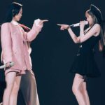 Cyndi Wang Instagram - 北京Day 1 🩷🖤 謝謝黃綺珊 黃媽來看我🫶🏻 #SugarHigh世界巡迴演唱会 #北京 #王心凌 #CyndiWang