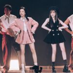 Cyndi Wang Instagram - 北京Day 1 🩷🖤 謝謝黃綺珊 黃媽來看我🫶🏻 #SugarHigh世界巡迴演唱会 #北京 #王心凌 #CyndiWang