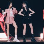 Cyndi Wang Instagram - 北京Day 1 🩷🖤 謝謝黃綺珊 黃媽來看我🫶🏻 #SugarHigh世界巡迴演唱会 #北京 #王心凌 #CyndiWang