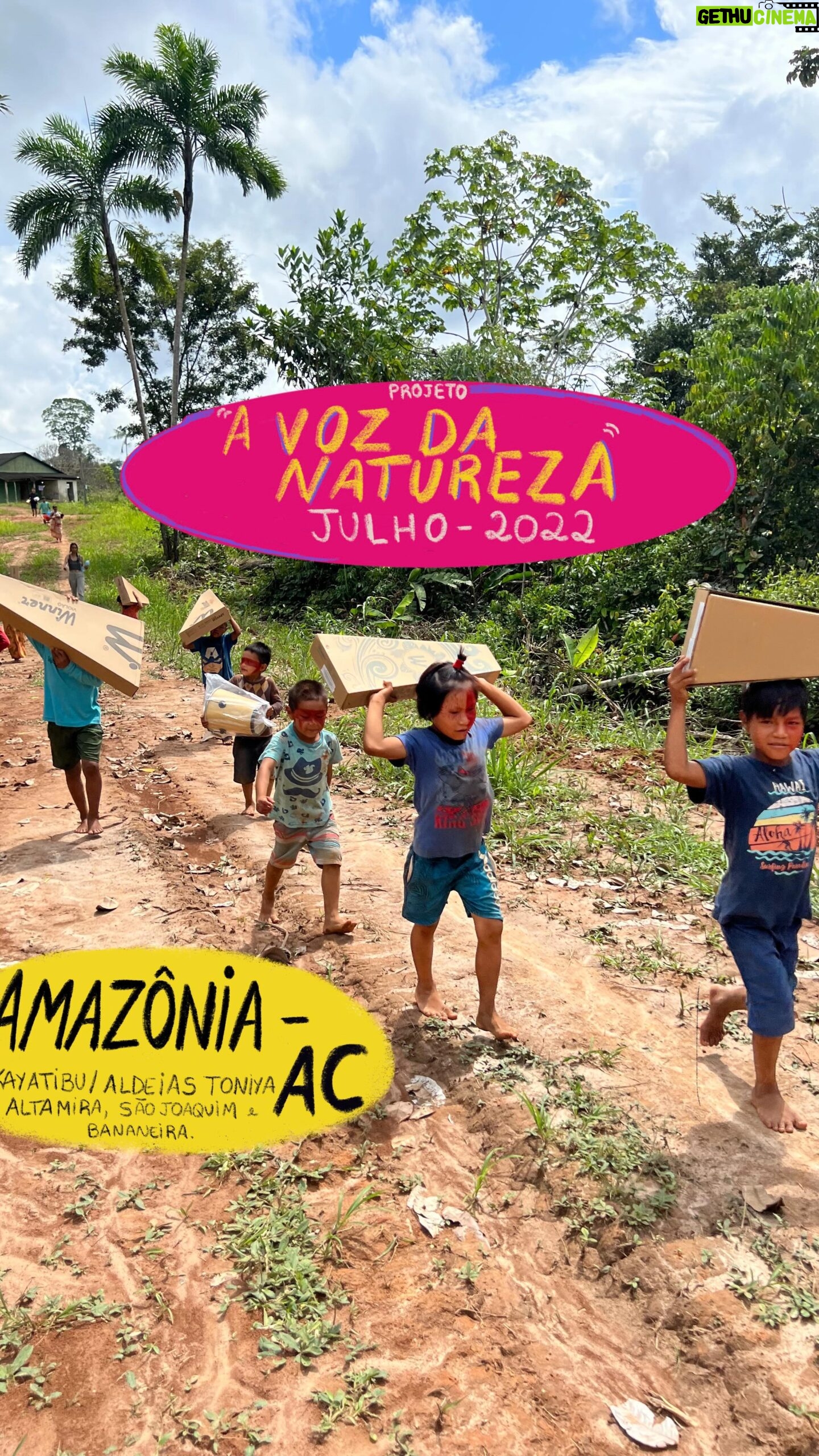 Cynthia Aparecida Instagram - Precisamos ouvir aqueles que mantém 80% da biodiversidade deste planeta viva! E o projeto “A VOZ DA NATUREZA” criado e idealizado por mim, levou 73 instrumentos musicais para as aldeias indígenas do Acre, afetadas pelas inundações no começo deste ano. O projeto conseguiu arrecadar 43.573,00 reais. Esse dinheiro veio de PESSOAS doados através de uma conta bancária no meu nome que abri para o projeto. Quanta confiança! 💚 Preciso agradecer aos 3 principais nomes que acreditaram no projeto e juntos doaram a metade do valor arrecadado: @l7nnon @felipeneto @octavio_nassur 💚✨ OBRIGADA! A outra metade do valor vieram de pessoas que doaram 100,00 reais , 50 reais , 10 reais … 2 reais. Tivemos inúmeras doações de valores menores que DEZ REAIS. Cada centavo foi extremamente necessário pra que tudo isso acontecesse e Isso prova a força que a gente se torna quando estamos juntos. OBRIGADA! Vocês doares entenderam que o mundo precisa escutar a ancestralidade, a resistência e a sabedoria de quem vive nesse país muito antes de 1.500. Entenderam que a Voz da Natureza é a voz de quem vive na floresta. Como marinheira de primeira viagem neste projeto, confesso que errei. Errei nas contas, errei nas escolhas, errei em achar que todos no caminho veriam o projeto como uma forma de ajudar o planeta. Errei mas acertei. Aprendi muito com essa missão e agora tenho uma experiência na mão. O que podemos criar se juntos a gente ficar? Todos por uma causa: A Amazônia escutar. Vamos deixar a voz da natureza falar? OBRIGADA A CADA UM QUE ESTEVE A DOAR ❤️✨🌳 Agradecimentos: @danielamercury @izzyymystic @dann_gallo @jadyespindola_ @ni_yuxibu_altamira @kayatibu @renata.reluz @aldeia.toniya @naudoribeirosouza @fih2oficial @supersomac @yaka.hunikuin @ritahunikuin @renzoss @bmaia1