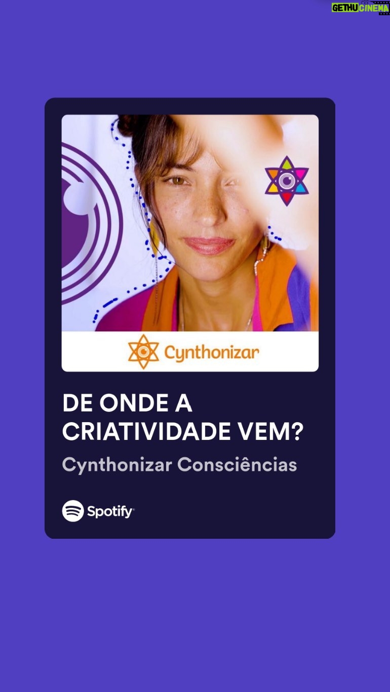 Cynthia Aparecida Instagram - DEUS (literalmente) QUER FALAR COM VOCÊ neste primeiro episódio do podcast @cynthonizar 💡🔌✨ Estamos no SPOTIFY, YOUTUBE, AMAZON MUSIC, APPLE MUSIC E DEEZER. Atenção: nosso programa depende muiiito da sua interação. 🥹🙏🏼 Por gentileza, clique em SEGUIR e AVALIE nosso podcast em sua plataforma preferida. Ja sintonizou com a sua frequência criativa no nosso primeiro EPISÓDIO?