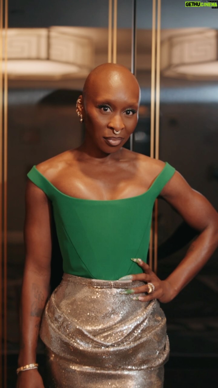 Cynthia Erivo Instagram - Cinemacon ๐๐งนโจ