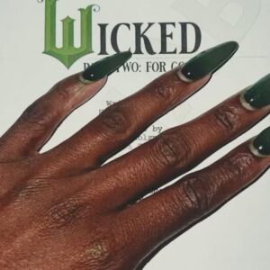 Cynthia Erivo Instagram - THIS IS A LONG ONE SO STICK WITH ME 💚 I realize I’ve said very little about my experience on Wicked and thats mainly because I’ve been keeping my head down and mining this beautifully complex being that is Elphaba, and it’s really hard to put into words. It is day 111 and yesterday we finished filming “I’m Not That Girl” when we had come to the end of that moment, my heart broke open and tears fell. (Please know this happens OFTEN) I thought of us, the ones who often feel like they’re on the outside. The ones who don’t know that their differences, oddities, quirks are what make them beautiful and special. The ones who, for some reason, believe they can’t be loved and I felt proud to sing a song that might speak to those feelings. I am endlessly grateful to play a role that turns the notion of what beauty is on its head, I am endlessly grateful to be working with some of the most beautiful souls on the planet and I’m already grieving for the day our little bubble must come to an end. I desperately hope that when you finally see this film, you’ll see you, you’ll see me, you’ll see Jon and Ari and our hearts laid bare, you’ll see pain and joy and maybe just maybe you’ll see a little spark of light that says, you are who you are for a reason and you are deserving of happiness and even though sometimes it might be hard to find, it is there for the taking. I hope all the bumps and scrapes and scars that you’ve picked up along the way, get a little healing when you finally relax in a theater with a snack a drink and hopefully, friends you bring or friends you find when you’re there. Love your Elphie Cynthia E 💚🧙🏿‍♀️💚