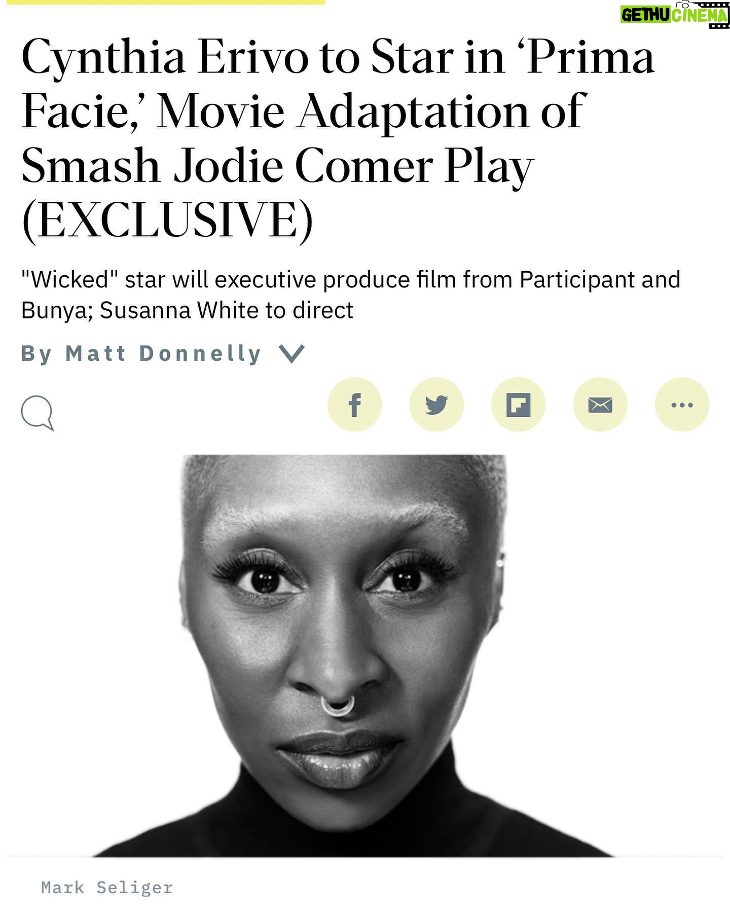 Cynthia Erivo Instagram - Don’t worry, I’ll be in Oz a while longer!! 💚