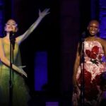 Cynthia Erivo Instagram - OK folks if you know me, you know there’s a story coming stick with me for a second. So a few months ago I was minding my business on the way to something or other, when I get a call from @arianagrande which for us is nothing out of the ordinary since we speak almost every day, that’s what sisters do…. Anyway, I answer the phone and she sounds excited, she tells me she’s been asked to perform at the Met gala. That news would have been enough, and I was poised to pour out libations of “congratulations!!” But before I could, she goes on to say that she wants me to sing a final song with her. I would come to find out that she actually asked if they thought I would say yes to doing so, which prompted her call, as if I would refuse. 🥹 so she asks me if I’d sing with her… my answer is yes!! Here’s the thing. In the lead up, part of me doesn’t believe it’ll happen, because quite frankly she has a big enough job to do without our duet, and I have weird anxieties about being let down. But Ari showed up bold and bright, and made some space for me on a stage that was hers for the night. I don’t think I’ll ever forget it. I’m so grateful. And to everyone that made that a special moment for me too?! I hope your lives are filled with endless abundance. Hey Ari? You know this already but I love you and thank you. You’ll never really know what it meant to me, because I don’t have the words. 💚♾️🩷 Photos: Getty images