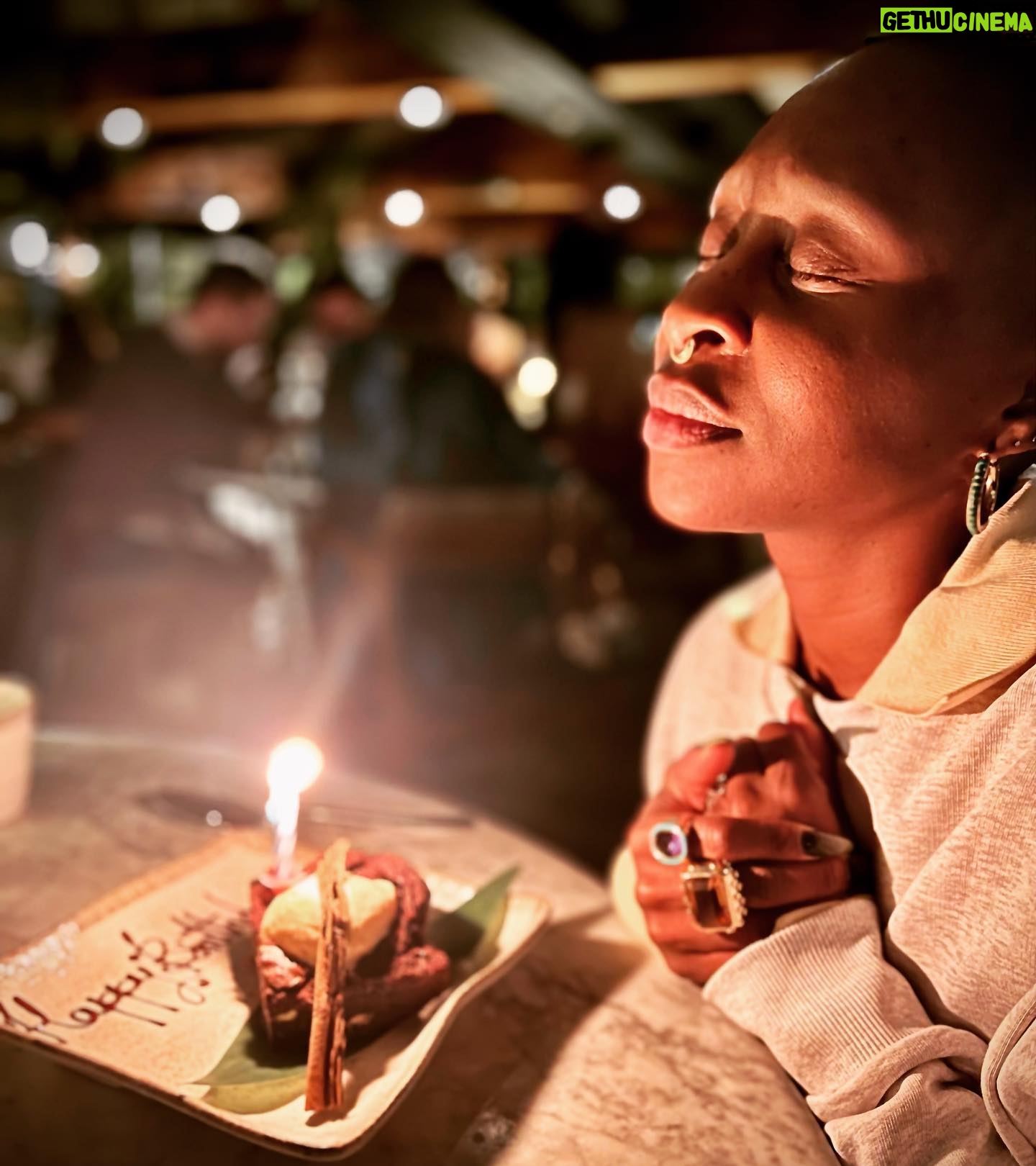 Cynthia Erivo Instagram - On this birthday, I sit in gratitude, and I wish you a beautiful, love filled, joyful, abundant year. 💚💚💚