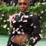 Cynthia Erivo Instagram - Thank you @thombrowne 💚 Thank you to everyone who made this night spectacular, it takes a village!! Xx The Garden of Time 🐞🌸🦋 #MetGala 2024 Photos: Getty images