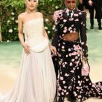 Cynthia Erivo Instagram - Thank you @thombrowne 💚 Thank you to everyone who made this night spectacular, it takes a village!! Xx The Garden of Time 🐞🌸🦋 #MetGala 2024 Photos: Getty images