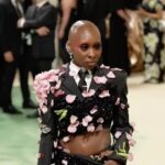 Cynthia Erivo Instagram - Thank you @thombrowne 💚 Thank you to everyone who made this night spectacular, it takes a village!! Xx The Garden of Time 🐞🌸🦋 #MetGala 2024 Photos: Getty images