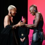 Cynthia Erivo Instagram - This beautiful moment with the @lalgbtcenter is one I’ll never forget. I am so overwhelmed by the reaction to my speech and I am so glad to have had the opportunity to share more of me with you. Just in case it was not clear, you have a right to exist and you deserve to be loved, first by yourself before anyone else!! And should you ever forget that and you need reminding, come back here to this post. I’ve got you. All my love Cynthia #centergala Photos: Getty images & @hunterabrams