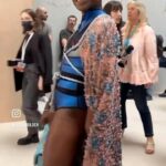 Cynthia Erivo Instagram - Huge thank you to @louisvuitton for a beautiful show and a huge thank you to @jasonbolden for making me feel like a superhero. @giselle_makeup this pretty thumb was pleased. Thank you for always painting my face so delicately. Paris, you owe me nothing.
