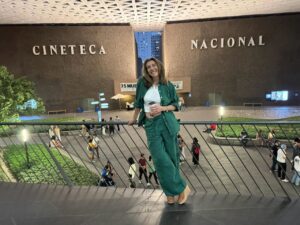 Cynthia Klitbo Instagram - Gracias a mi amigo @gibranbazan por una maravillosa tarde de cine❤️