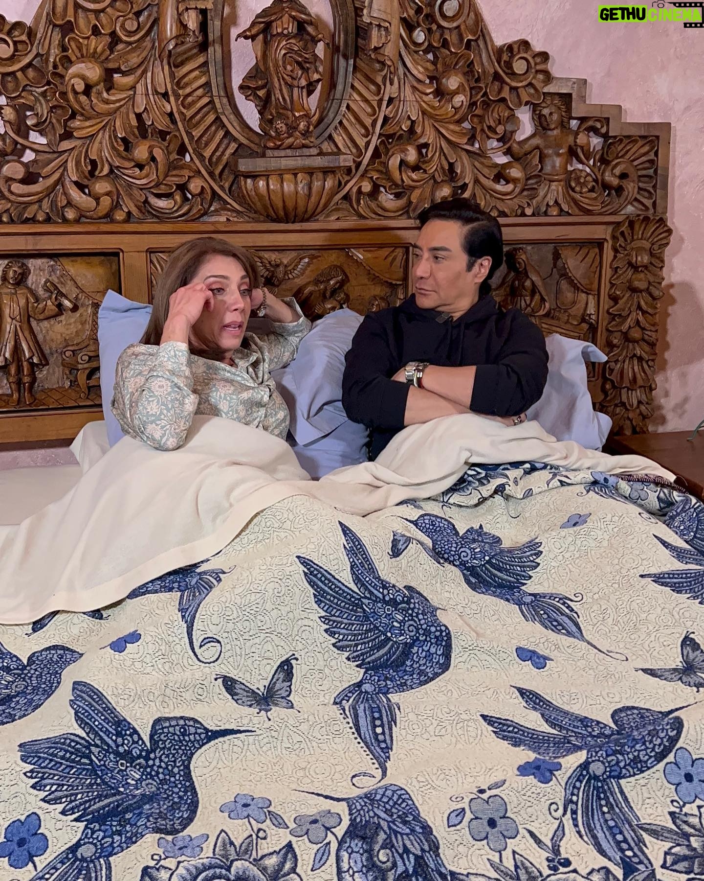 Cynthia Klitbo - 1.9K Likes - Mi compadre @luismaganamex el único que me entrevista en la cama 😈🤪♥️
