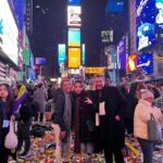 Cynthia Klitbo Instagram - Cumplí con mi promesa😍a mi hija @elisaklitbo_ @huicocheatv Feliz Año Nuevo 🎆 #new york #añonuevo #timesquare