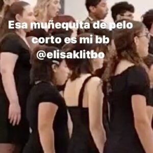 Cynthia Klitbo Instagram - Mi amor no estoy ahí contigo pero quiero que sepas que desde aquí 🇲🇽 mi corazón ♥️ contigo  I  feel so proud 🥹 @elisaklitbo_  Ahí está mi trabajo de mamá 😉
