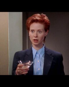 Cynthia Nixon Instagram - How it started ➡️ how it’s going for Miranda Hobbes ❤️ I cannot believe Sex and the City premiered 25 years ago today 👠🥂🗽 Before the show I never thought anything as big and wonderful as this could happen to me. And now I can’t imagine my life without it! I know it holds a special place in so many of your hearts too, so thank you for watching. And get ready for season 2 of And Just Like That! #SATC25