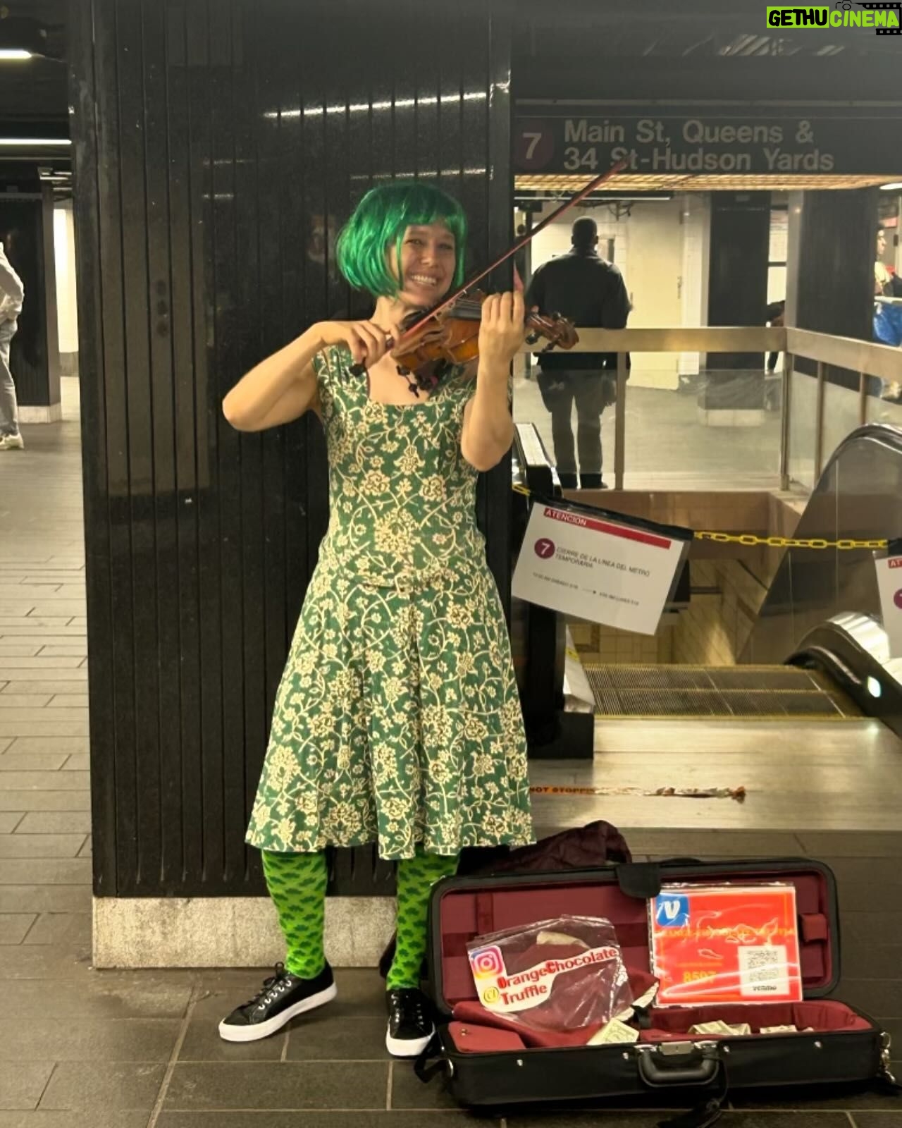 Cynthia Nixon Instagram - Happy St Patrick’s Day from NY underground ☘️☘️☘️