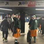 Cynthia Nixon Instagram - Happy St Patrick’s Day from NY underground ☘️☘️☘️